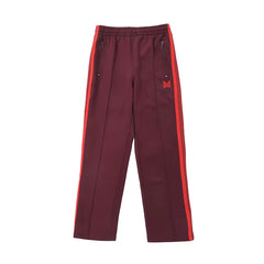 Needles Style Butterfly Embroidered Stripe Track Pants