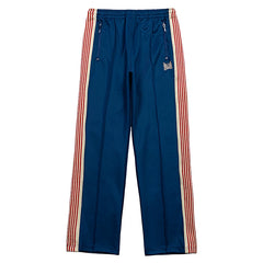 Needles Style Butterfly Embroidered Stripe Track Pants