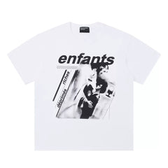 ERD Vintage Oversized Cartoon Graphic Tee Shirt