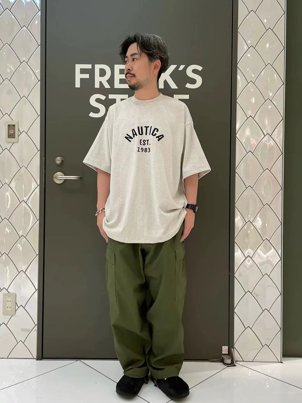 Madness Style Heavyweight Cotton Embroidered Casual Tee
