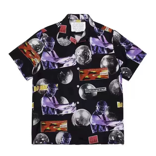WACKO MARIA × DJ HARVEY HAWAIIAN shirt