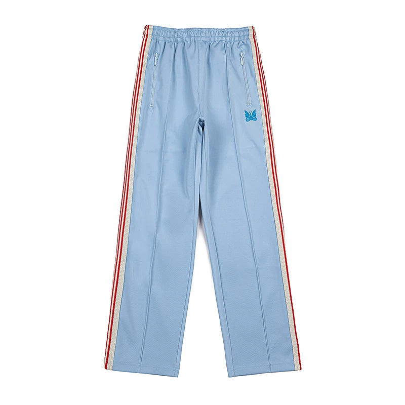 Needles Style Vintage Japanese Streetwear Straight Trousers