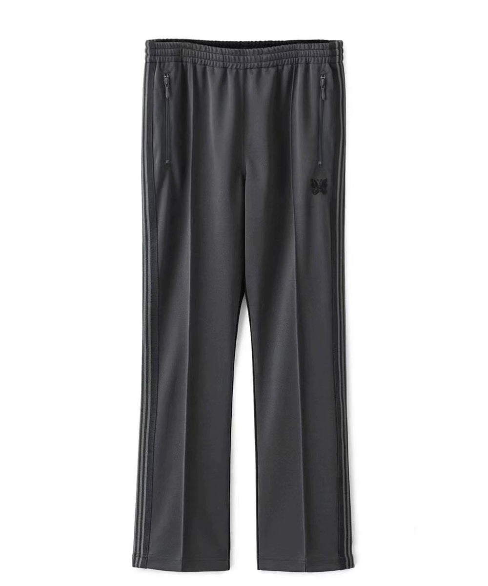 Needles Style Vintage Butterfly Embroidery Striped Track Pants