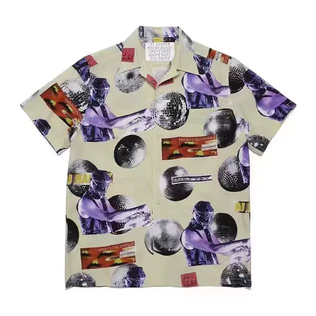 WACKO MARIA × DJ HARVEY HAWAIIAN shirt