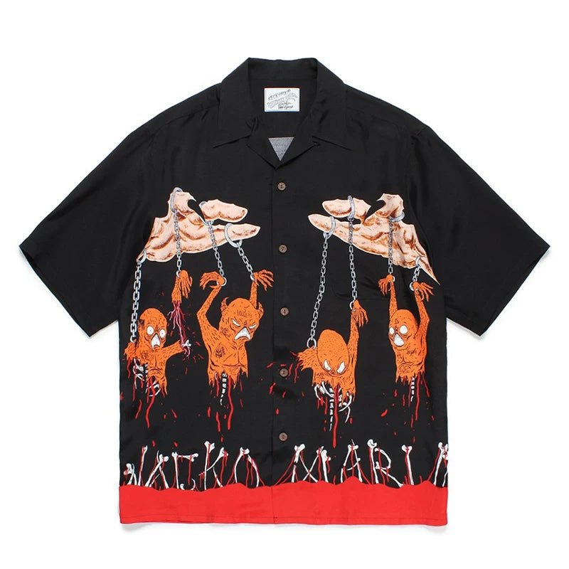 WACKO MARIA × DJ HARVEY HAWAIIAN  shirt