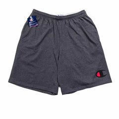 Champion Style Embroidered Cotton Mesh Relaxed Athletic Shorts