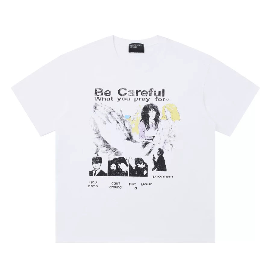 Enfants Riches Oversized Multi Graphic Short Sleeve Tee