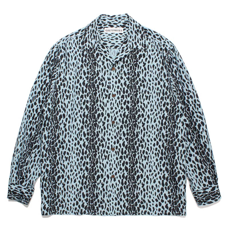 WACKO MARIA World Peace Long Sleeve Rayon Shirt