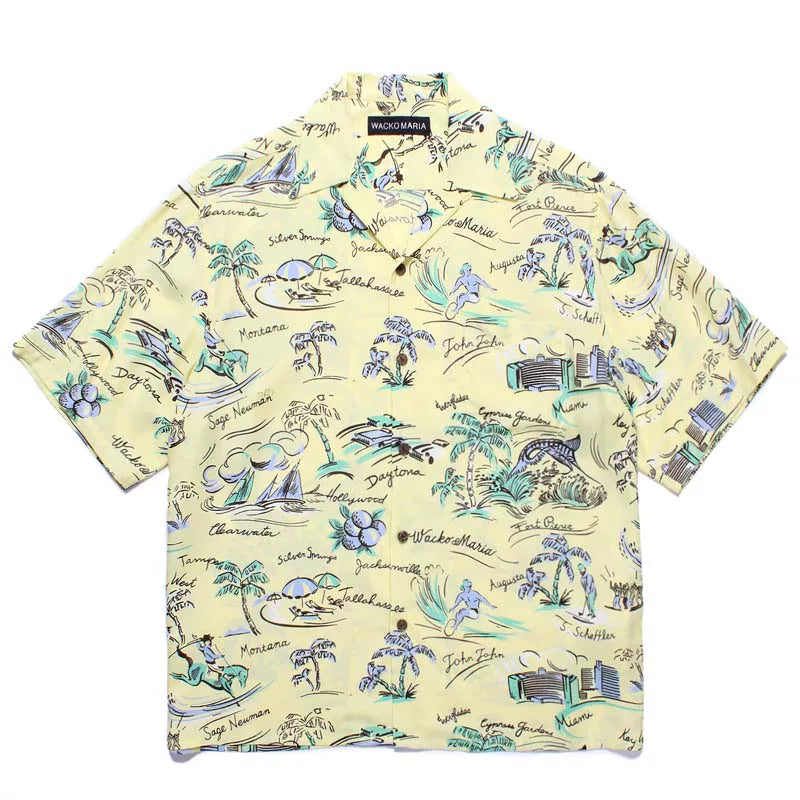 WACKO MARIA x 25ss  Batman Movie Hawaiian Shirt