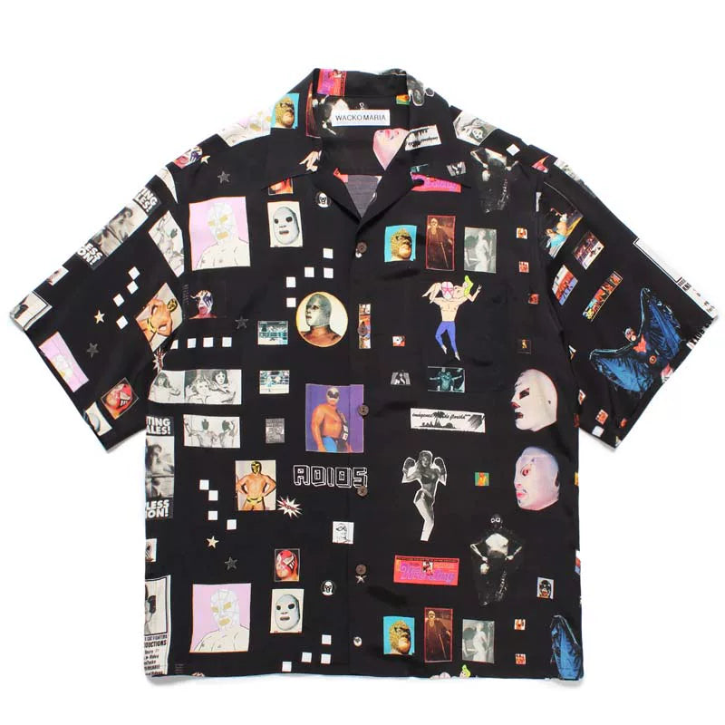 WACKO MARIA x 25ss  Batman Movie Hawaiian Shirt