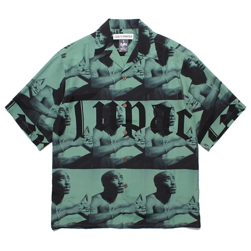 WACKO MARIA x Moriyama Avenue Photo Graphic Camp Shirt