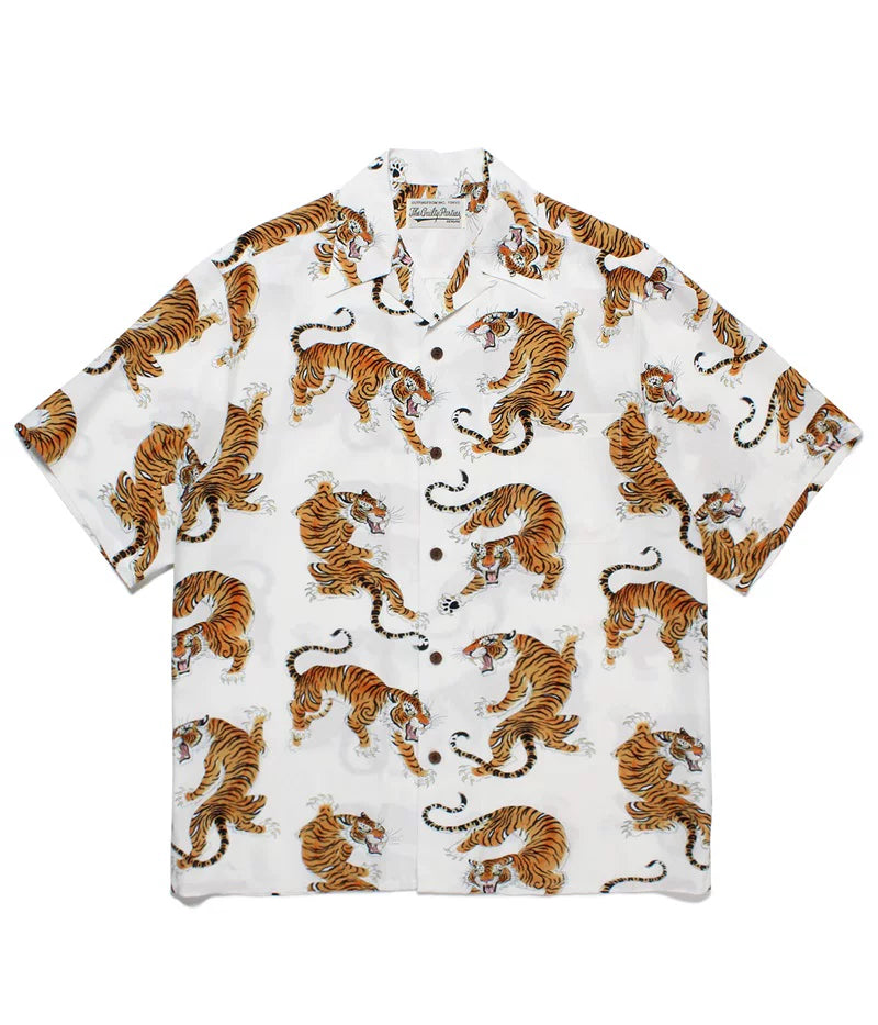 WACKO MARIA  Japanese Dragon Tiger Casual Shirt