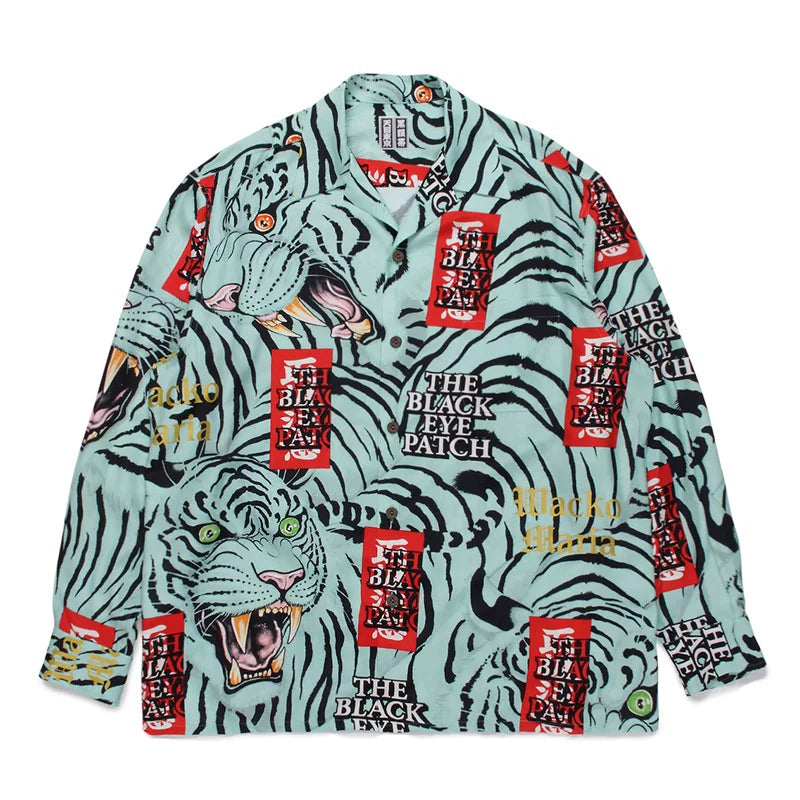 WACKO MARIA Tim Lehi Dragon Skull Long Shirt