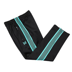 Needles Side Striped Butterfly Embroidered Drawstring Track Pants