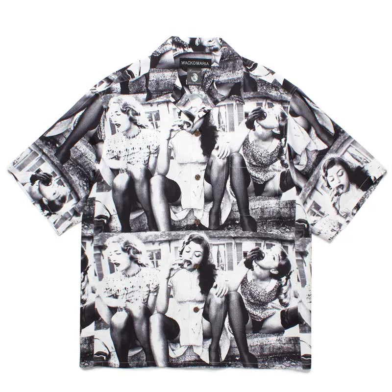 WACKO MARIA x 25ss  Batman Movie Hawaiian Shirt