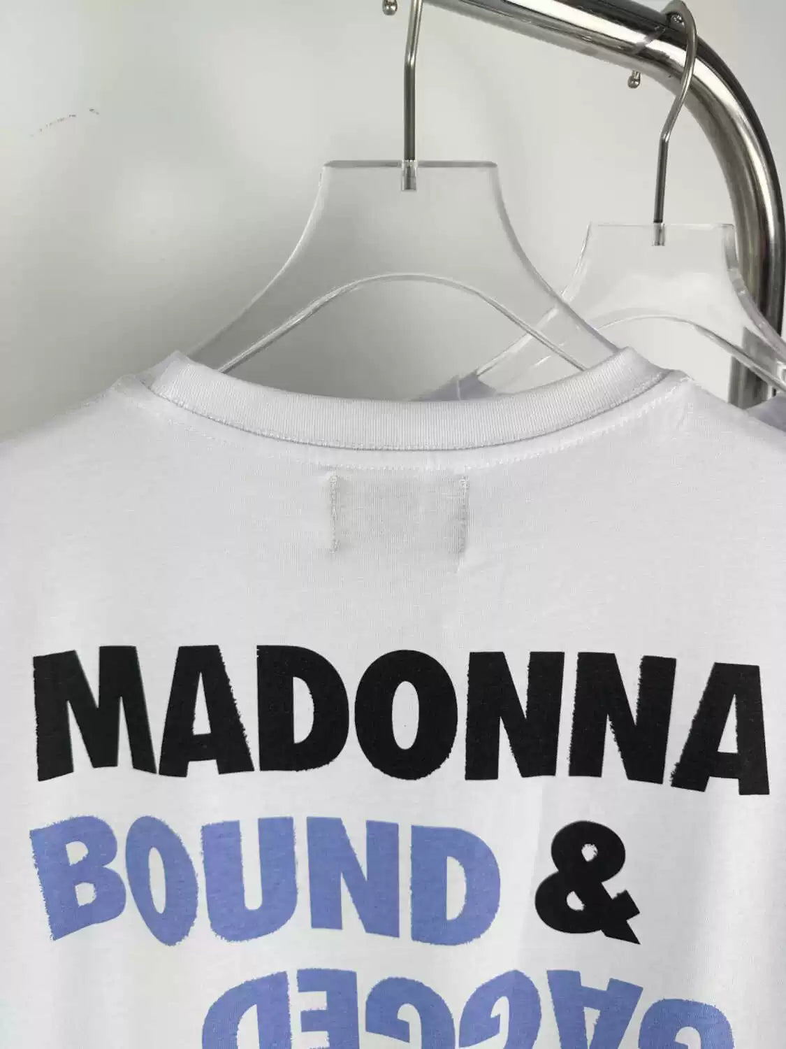 ERD Inspired Madonna Graphic Enzyme Washed Cotton Tee