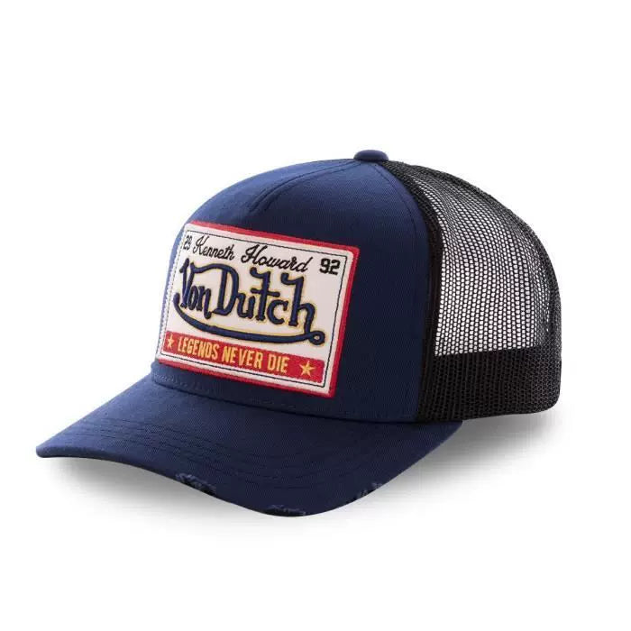 Von Dutch  Retro American Embroidery Mesh Trucker Hat