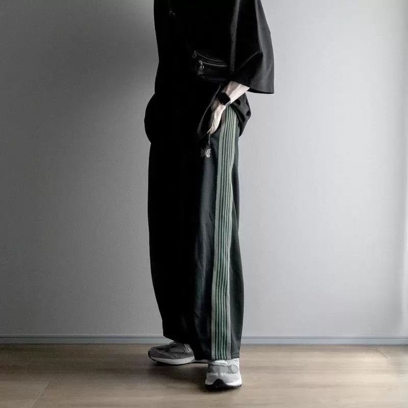 Needles Style Hip Hop Butterfly Embroidered Track Pants