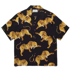 WACKO MARIA  Japanese Dragon Tiger Casual Shirt