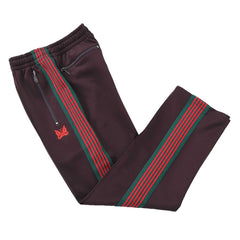 Needles Inspired Butterfly Embroidery Striped Straight Track Pants