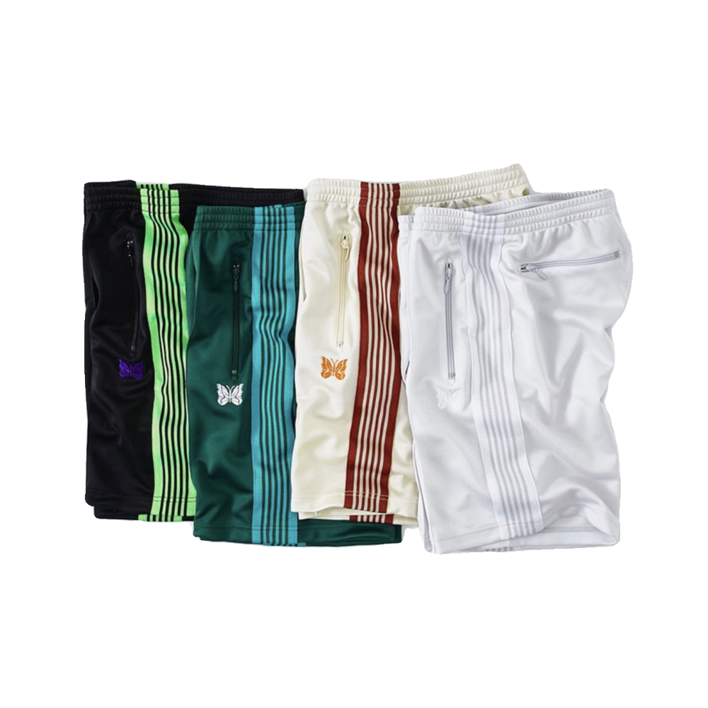 Needles Style Retro American High Street Track Shorts