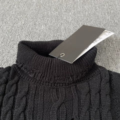 ERD melancholic Avant Garde High Neck Loose Sweater