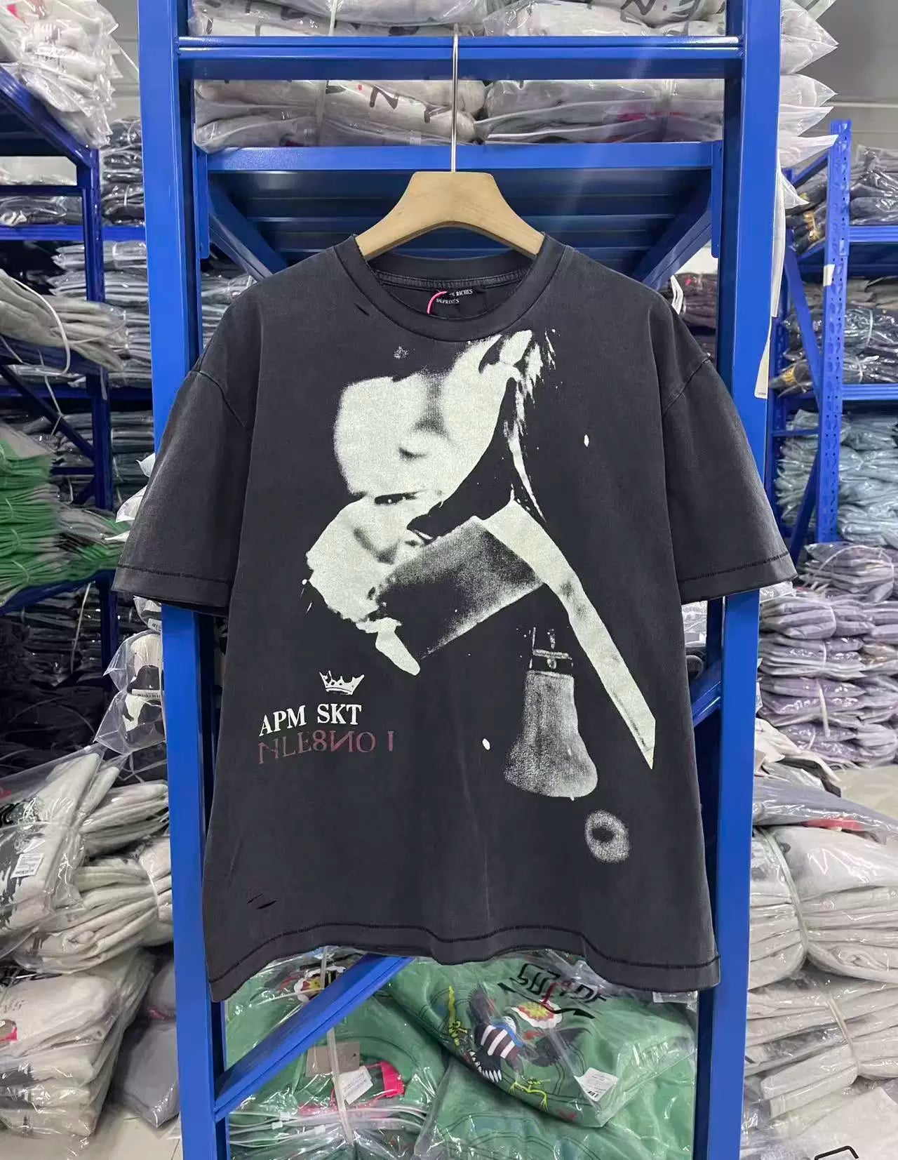 ERD's melancholic High Street Alphabet Printed Rock Tee