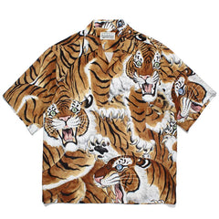WACKO MARIA  Japanese Dragon Tiger Casual Shirt