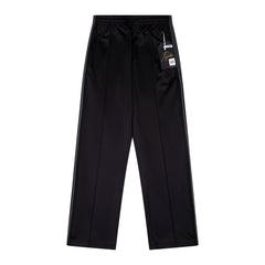 Needles Style Vintage Butterfly Embroidery Striped Track Pants
