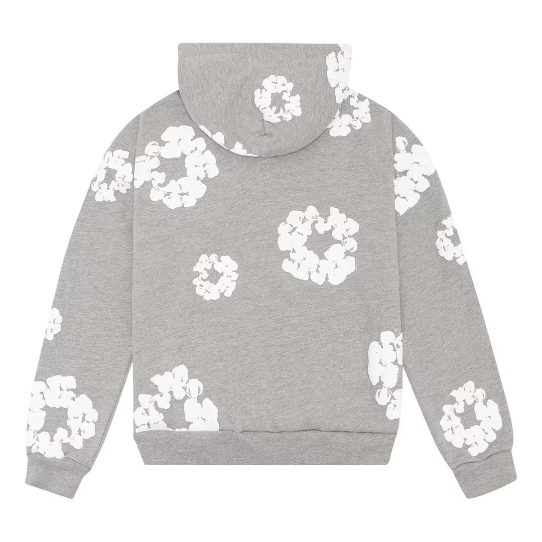 Denim Tears Grey Cotton Wreath Sweatshirt