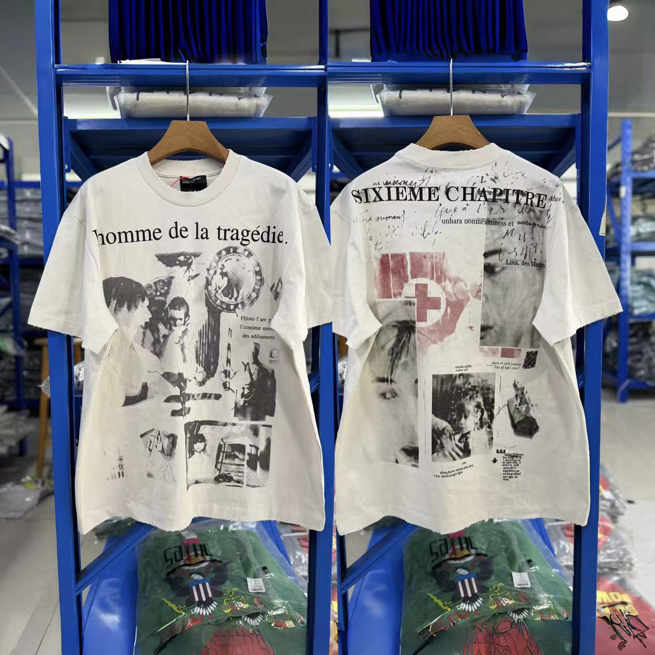 ERD Inspired Sixieme Chapitre Washed Cotton Graphic Tee