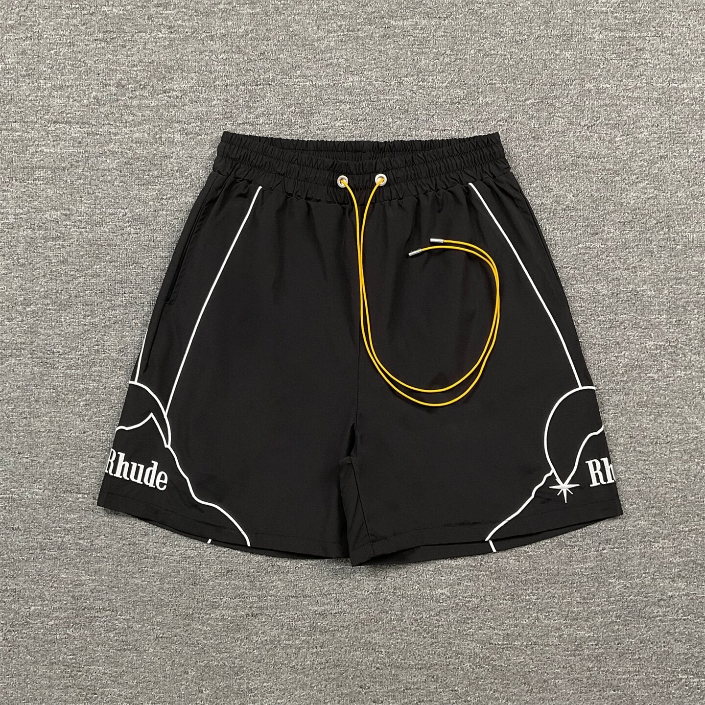 RHUDE American Retro Loose Fit Unisex Sweat Shorts